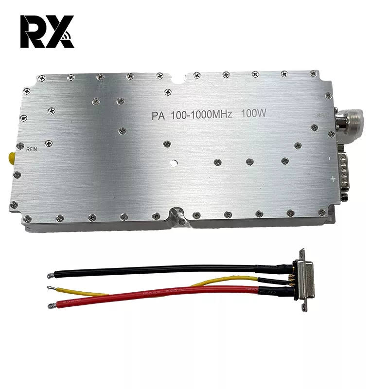 Aimplitheoir cumhachta leathanbhanda ard 100W 100-1000MHz