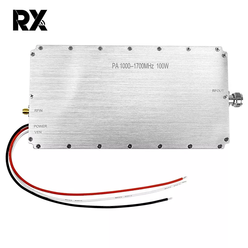 Leathanbhanda 700-1000MHz Modúl Jammer Amplifier Cumhachta Gan Sreang